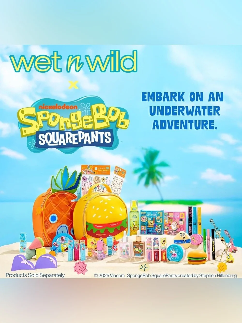 Wet n Wild SpongeBob Serving Up Smiles Squidward Eyelash Curler